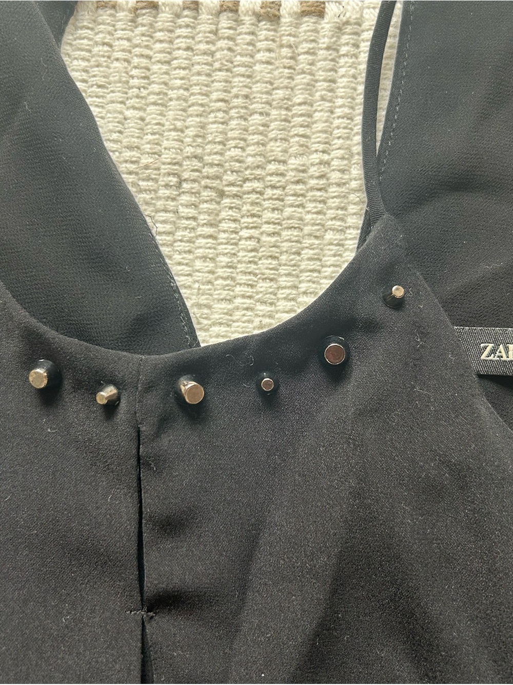 Zara black halter - Picture 3 of 4